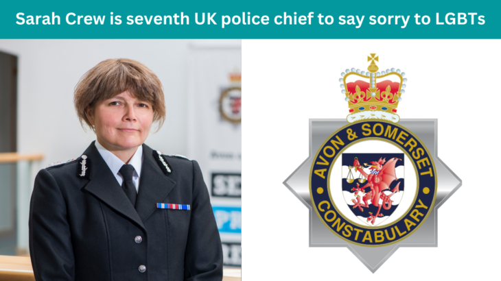 Avon & Somerset Police apologises for past LGBT+ witch-hunts